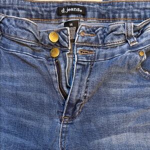 D. Jeans Women's High Rise Blue Denim